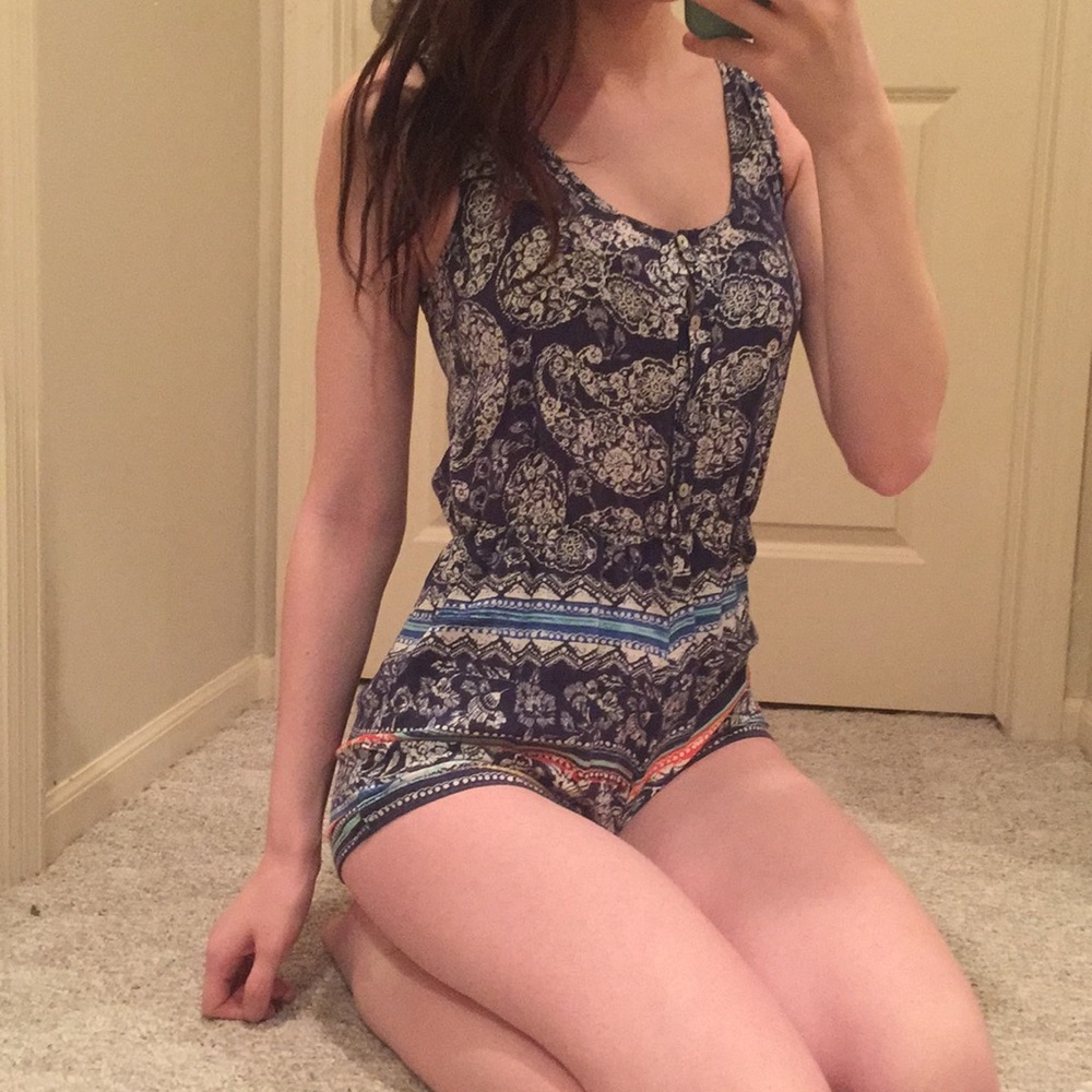 Floral Romper